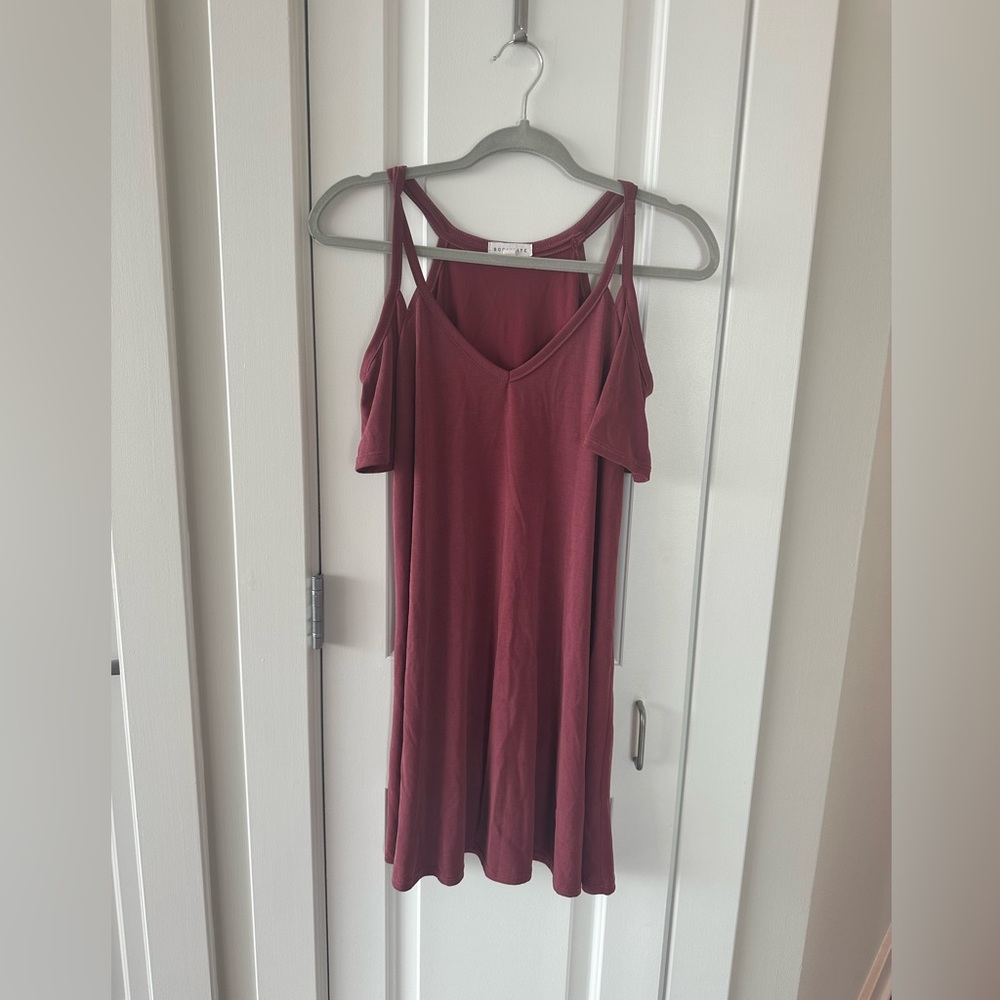 Socialite Dress with Shoulder Cutouts